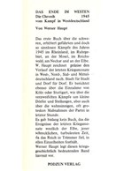 The End in the West - The Chronicle of the Battle in West Germany