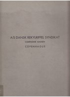 A/S Dansk Rekylriffel Syndikat - Compagnie Madsen Copenhague - 20 mm Machine Kanon - Map met 13 platen