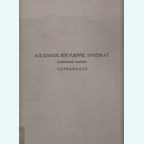 A/S Dansk Rekylriffel Syndikat - Compagnie Madsen Copenhague - 20 mm Machine Kanon - Map met 13 platen