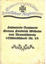 Geschiedenis van het Infanterie-Regiment Hertog Friedrich Wilhelm von Braunschweig