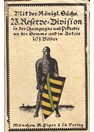 Met de Koninklijk-Saksische 23ste Reserve Divisie in de Champagne, Picardie, aan de Somme en Artois